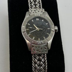 Lois Hill Women’s Sterling Silver Bracelet Watch - Rare & Vintage, LH0025